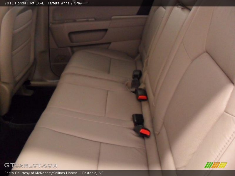 Taffeta White / Gray 2011 Honda Pilot EX-L