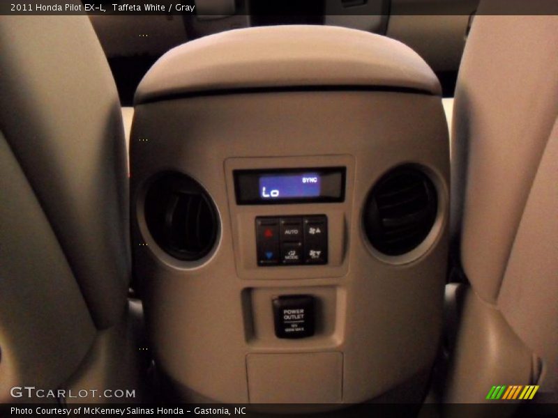 Taffeta White / Gray 2011 Honda Pilot EX-L