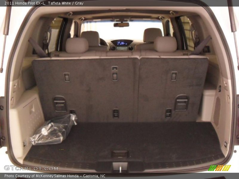 Taffeta White / Gray 2011 Honda Pilot EX-L