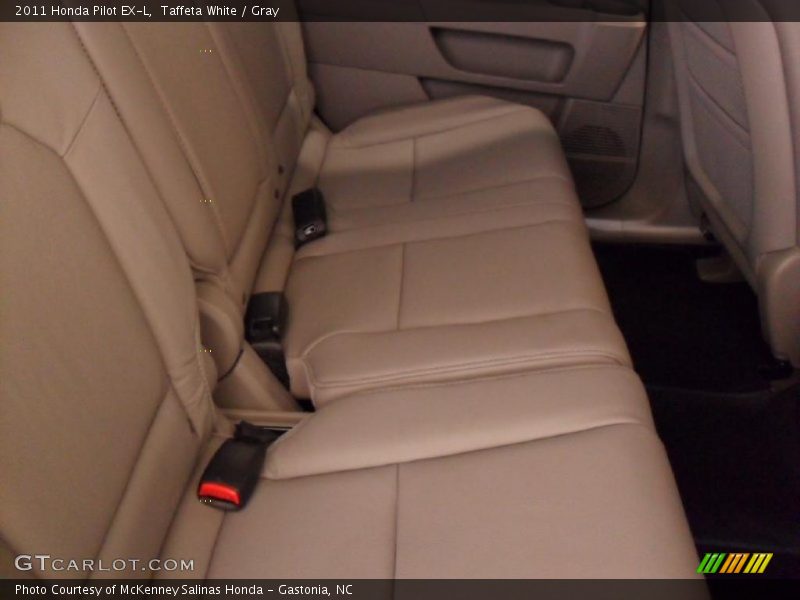 Taffeta White / Gray 2011 Honda Pilot EX-L