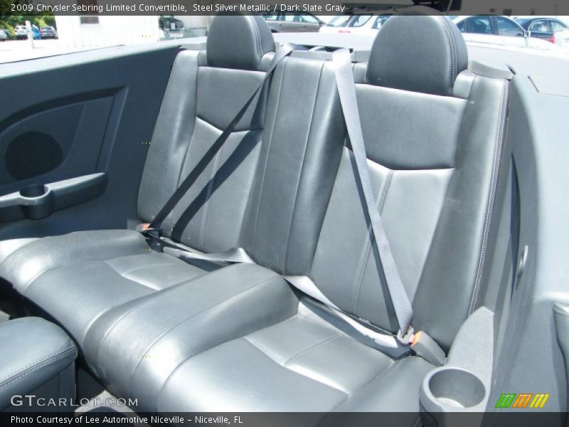 Steel Silver Metallic / Dark Slate Gray 2009 Chrysler Sebring Limited Convertible