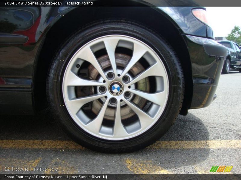 Jet Black / Sand 2004 BMW 3 Series 330xi Sedan