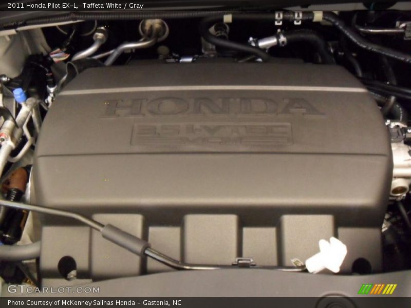 Taffeta White / Gray 2011 Honda Pilot EX-L