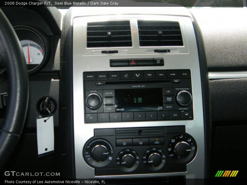 Steel Blue Metallic / Dark Slate Gray 2008 Dodge Charger R/T