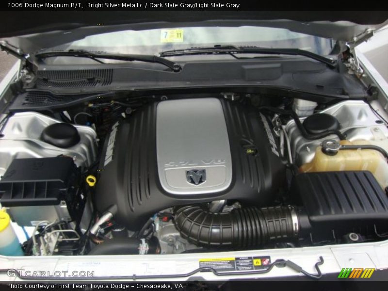 Bright Silver Metallic / Dark Slate Gray/Light Slate Gray 2006 Dodge Magnum R/T