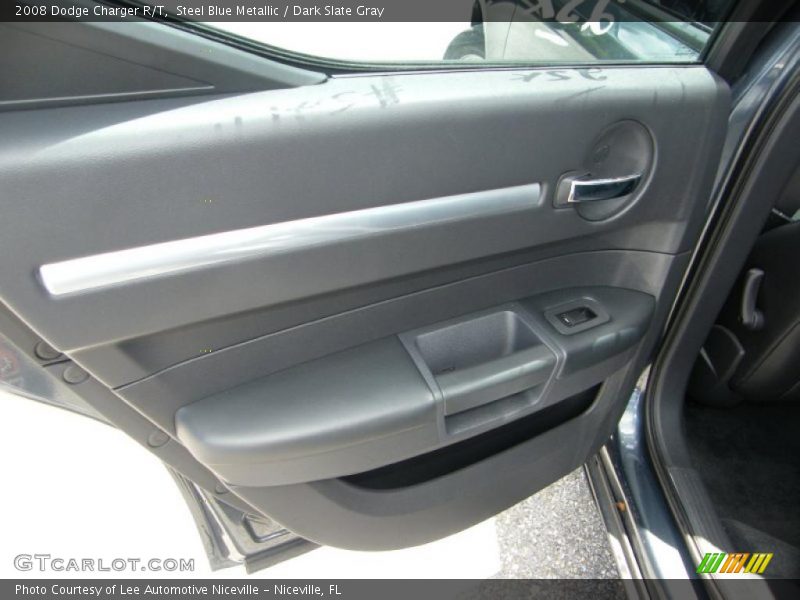Steel Blue Metallic / Dark Slate Gray 2008 Dodge Charger R/T