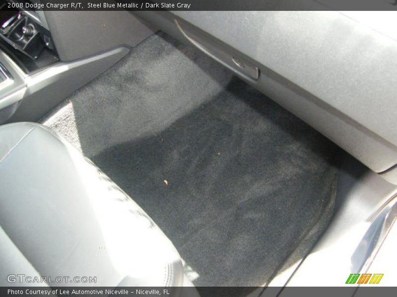 Steel Blue Metallic / Dark Slate Gray 2008 Dodge Charger R/T