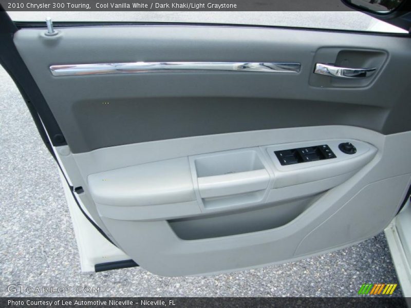 Cool Vanilla White / Dark Khaki/Light Graystone 2010 Chrysler 300 Touring