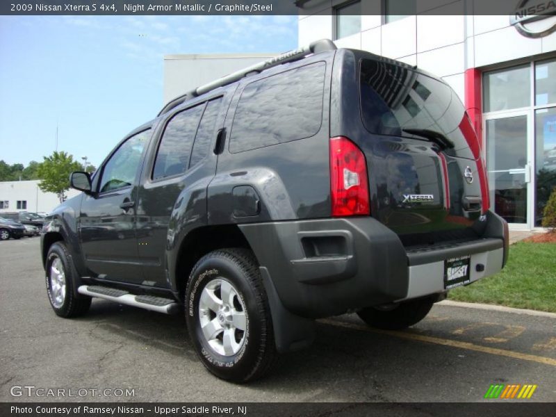 Night Armor Metallic / Graphite/Steel 2009 Nissan Xterra S 4x4