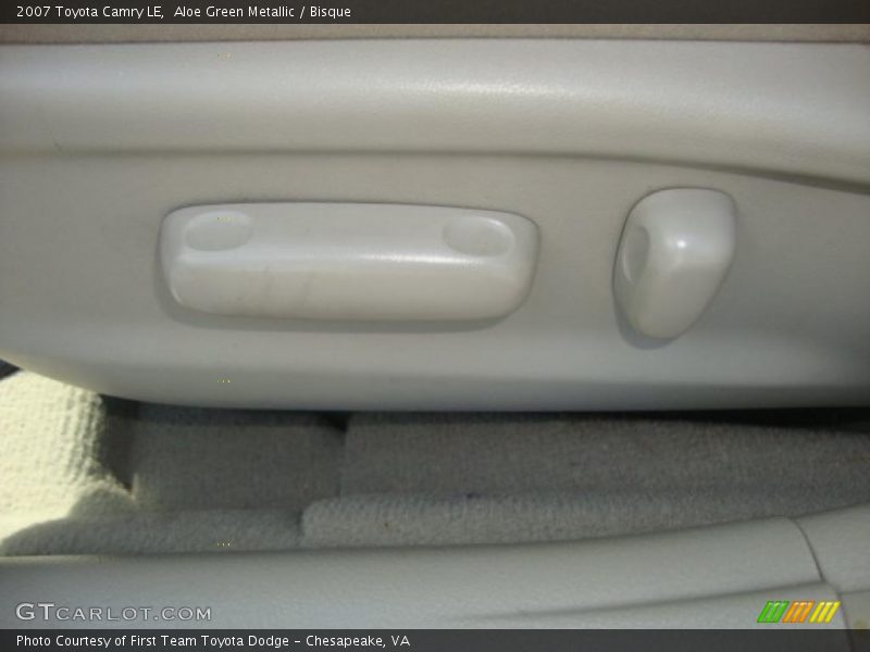 Aloe Green Metallic / Bisque 2007 Toyota Camry LE