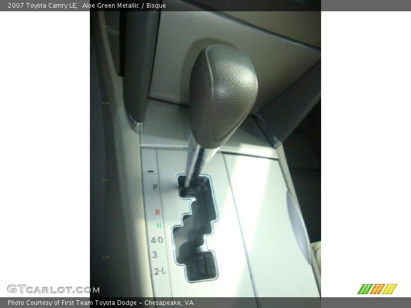 Aloe Green Metallic / Bisque 2007 Toyota Camry LE