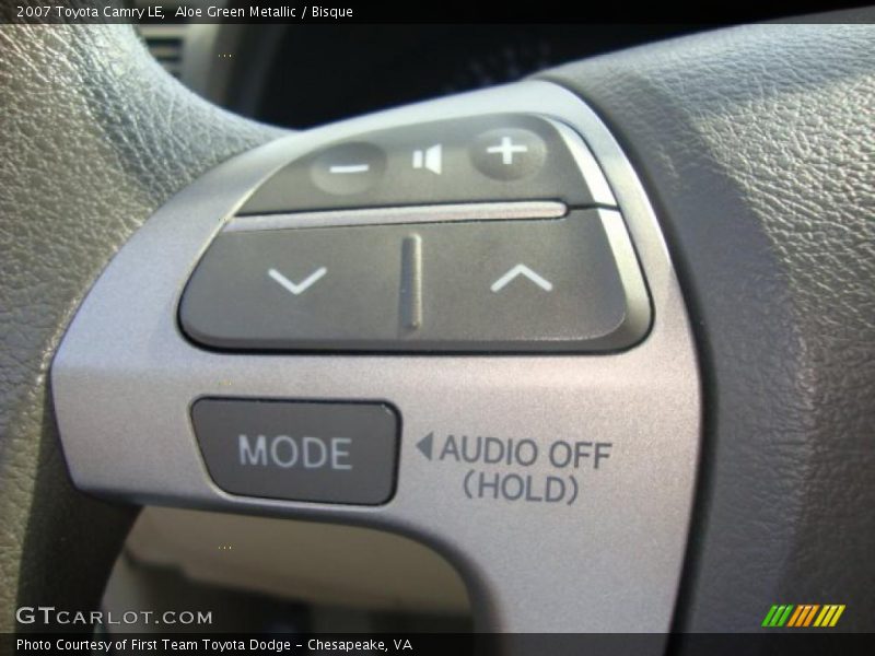 Aloe Green Metallic / Bisque 2007 Toyota Camry LE