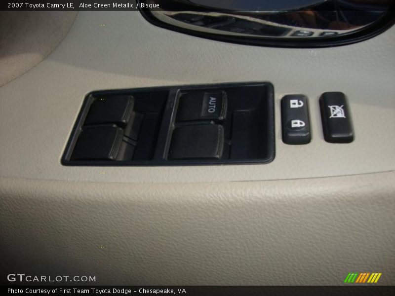 Aloe Green Metallic / Bisque 2007 Toyota Camry LE