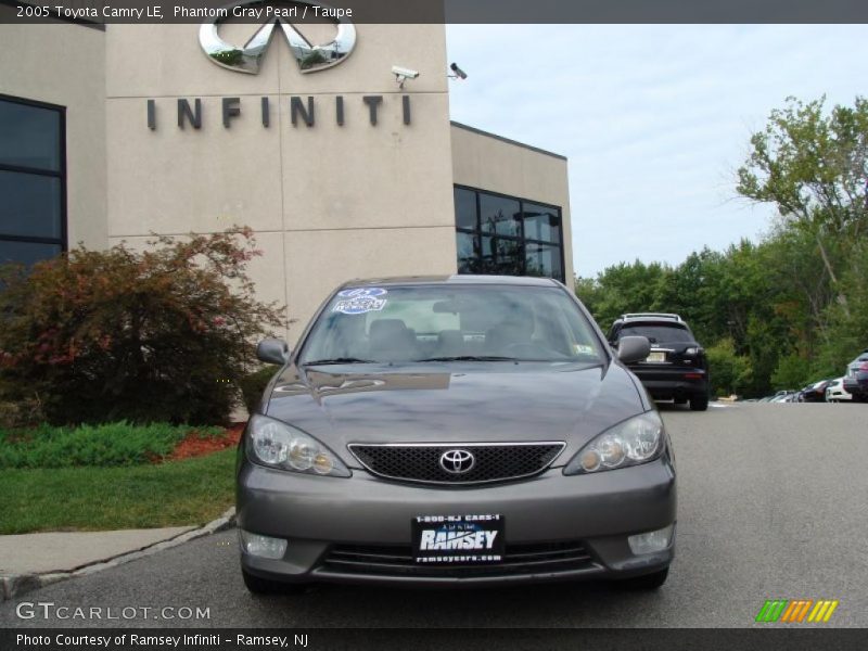 Phantom Gray Pearl / Taupe 2005 Toyota Camry LE
