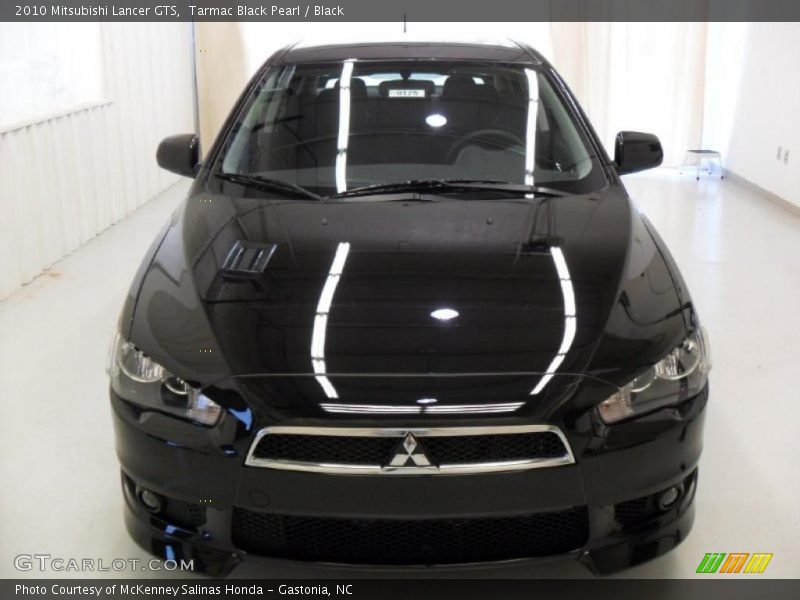 Tarmac Black Pearl / Black 2010 Mitsubishi Lancer GTS