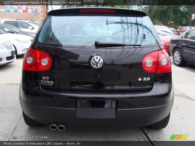 Black Uni / Art Grey 2007 Volkswagen Rabbit 4 Door