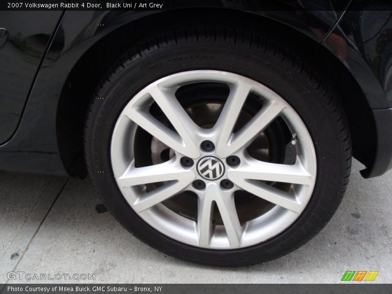 Black Uni / Art Grey 2007 Volkswagen Rabbit 4 Door
