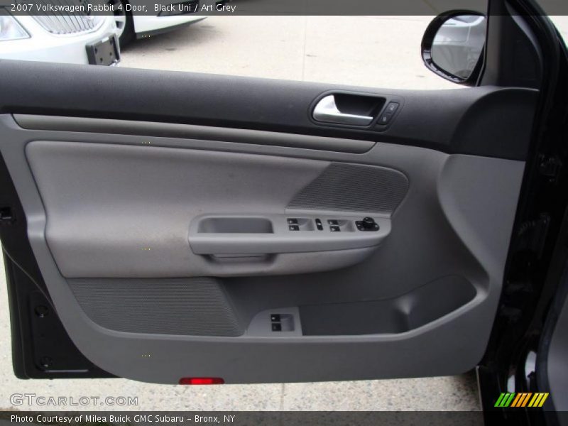 Black Uni / Art Grey 2007 Volkswagen Rabbit 4 Door