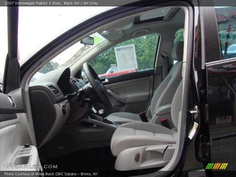 Black Uni / Art Grey 2007 Volkswagen Rabbit 4 Door
