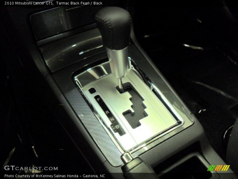 Tarmac Black Pearl / Black 2010 Mitsubishi Lancer GTS