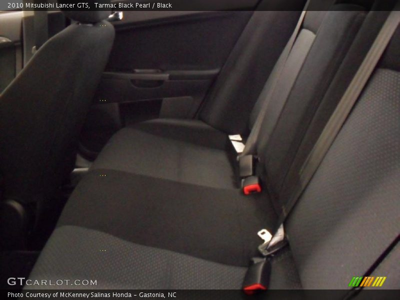 Tarmac Black Pearl / Black 2010 Mitsubishi Lancer GTS