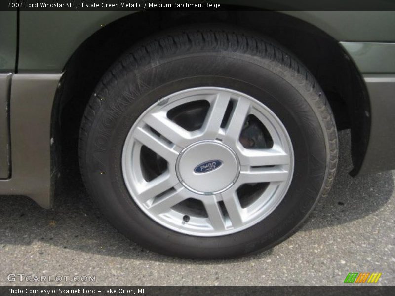 Estate Green Metallic / Medium Parchment Beige 2002 Ford Windstar SEL