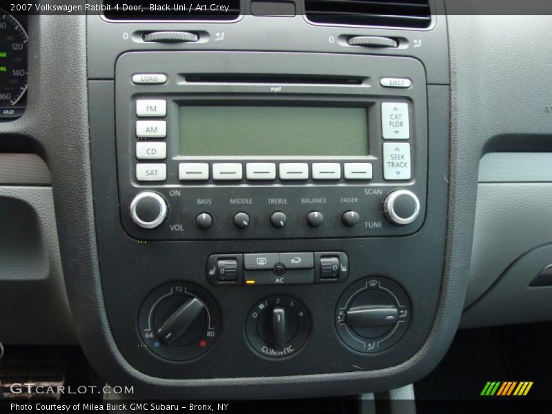 Black Uni / Art Grey 2007 Volkswagen Rabbit 4 Door