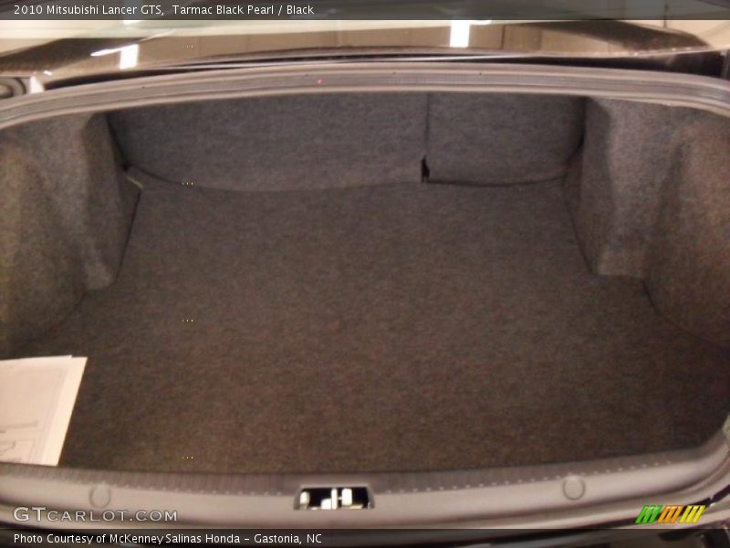 Tarmac Black Pearl / Black 2010 Mitsubishi Lancer GTS