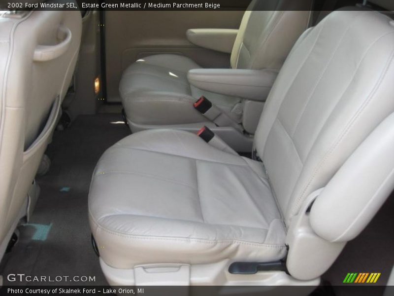 Estate Green Metallic / Medium Parchment Beige 2002 Ford Windstar SEL