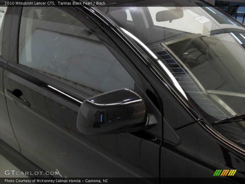 Tarmac Black Pearl / Black 2010 Mitsubishi Lancer GTS