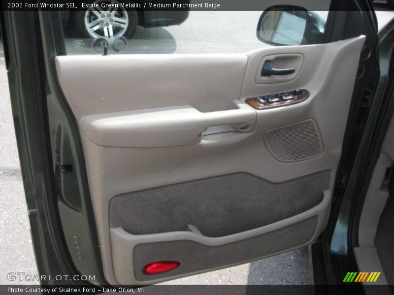 Estate Green Metallic / Medium Parchment Beige 2002 Ford Windstar SEL