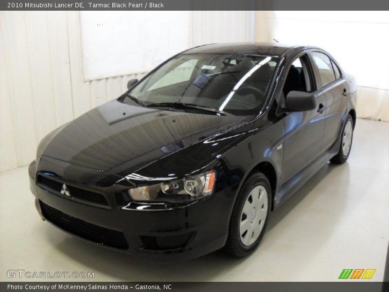 Tarmac Black Pearl / Black 2010 Mitsubishi Lancer DE