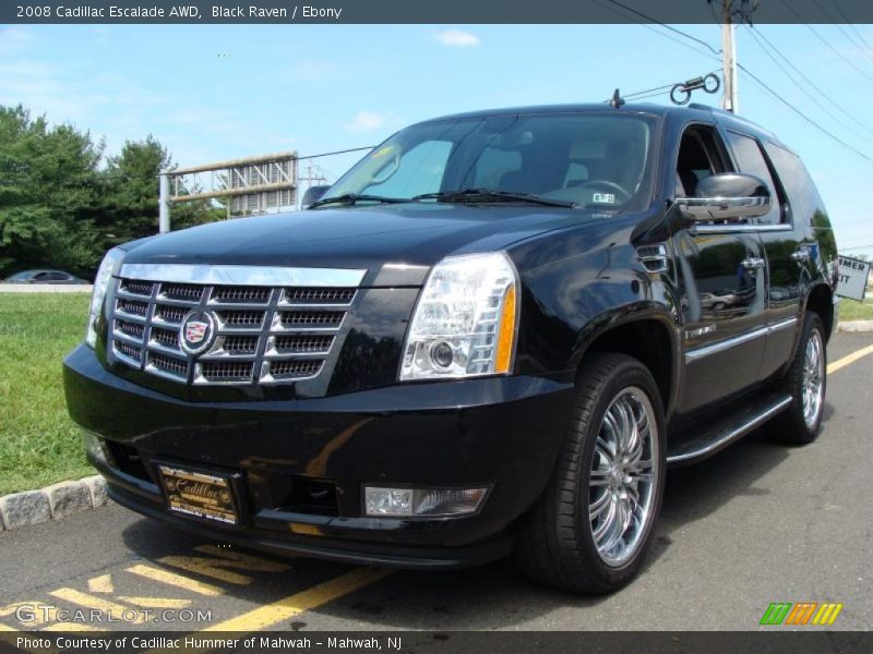 Black Raven / Ebony 2008 Cadillac Escalade AWD