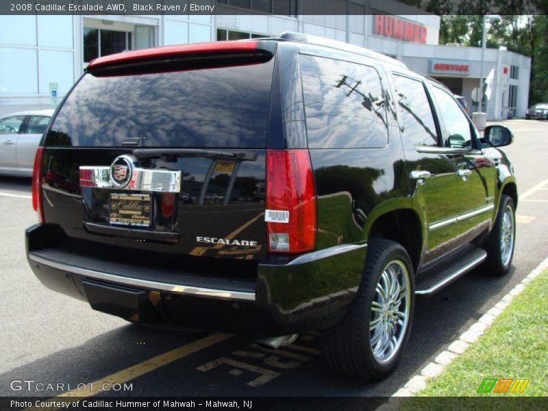 Black Raven / Ebony 2008 Cadillac Escalade AWD