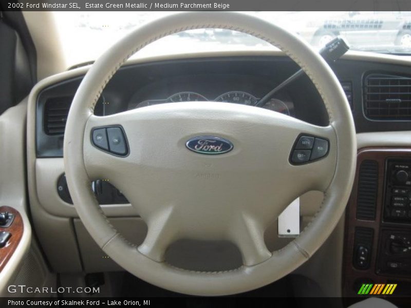 Estate Green Metallic / Medium Parchment Beige 2002 Ford Windstar SEL
