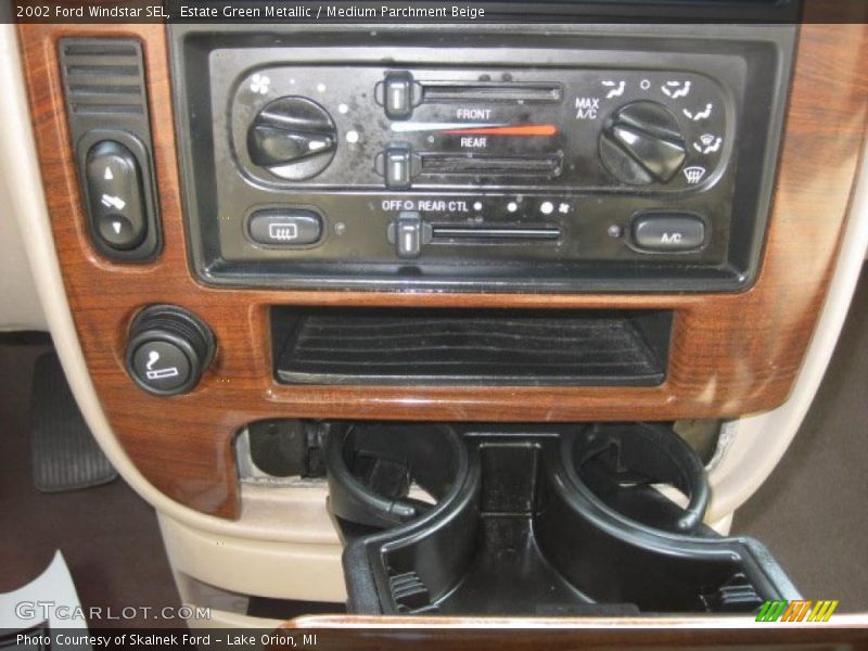 Estate Green Metallic / Medium Parchment Beige 2002 Ford Windstar SEL