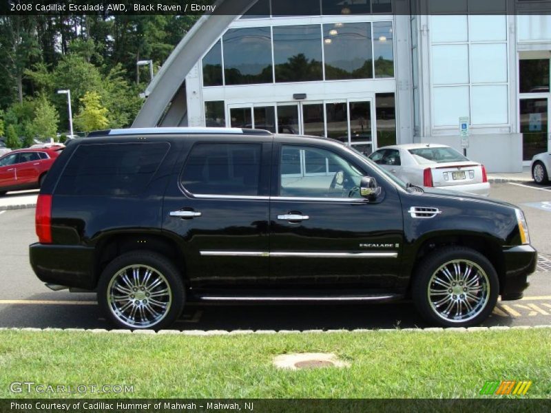 Black Raven / Ebony 2008 Cadillac Escalade AWD