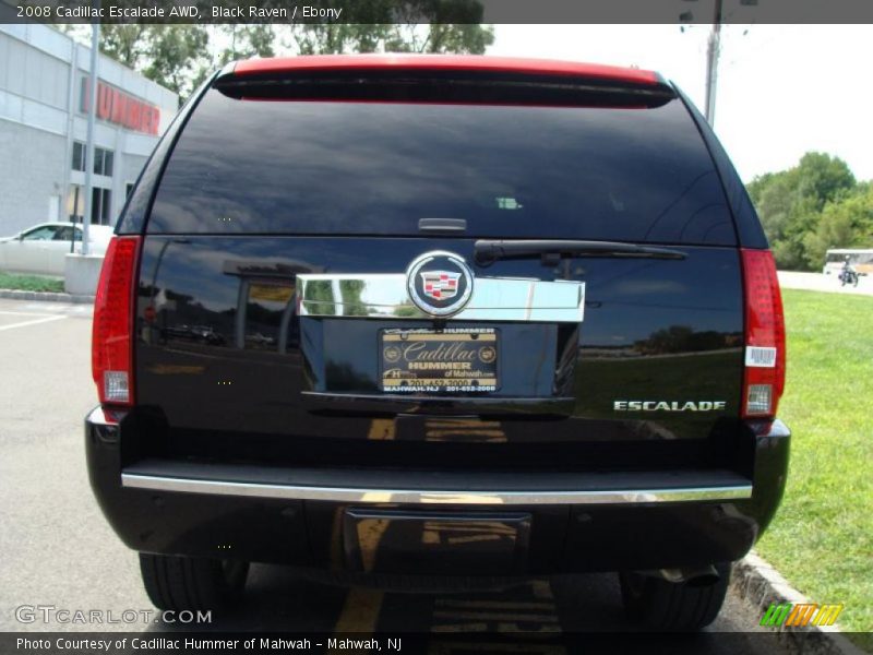 Black Raven / Ebony 2008 Cadillac Escalade AWD