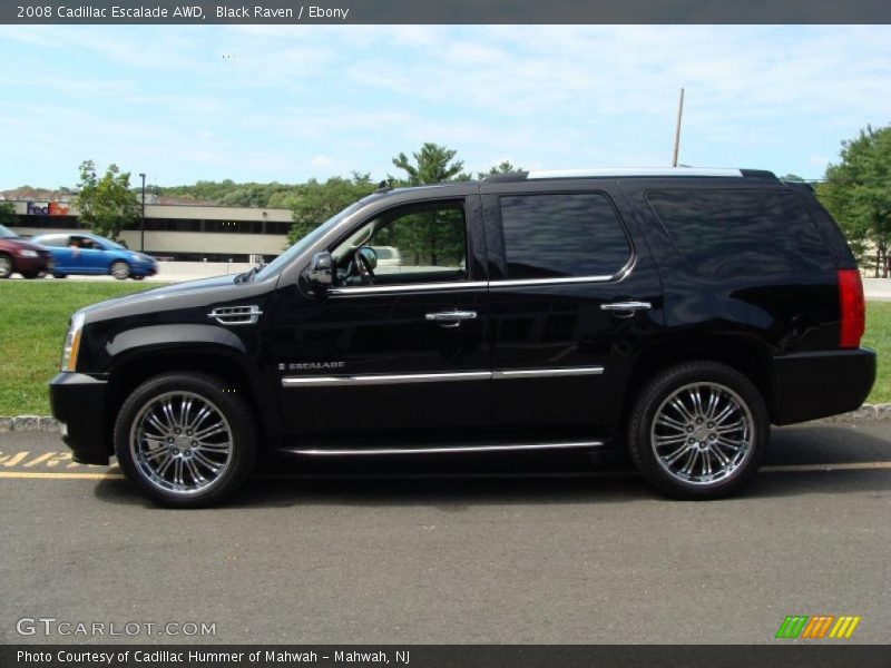 Black Raven / Ebony 2008 Cadillac Escalade AWD