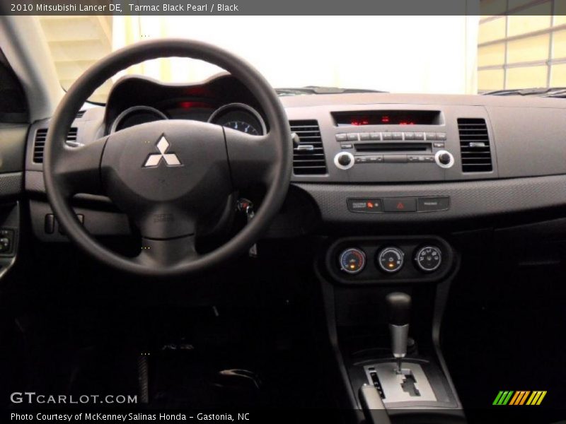 Tarmac Black Pearl / Black 2010 Mitsubishi Lancer DE