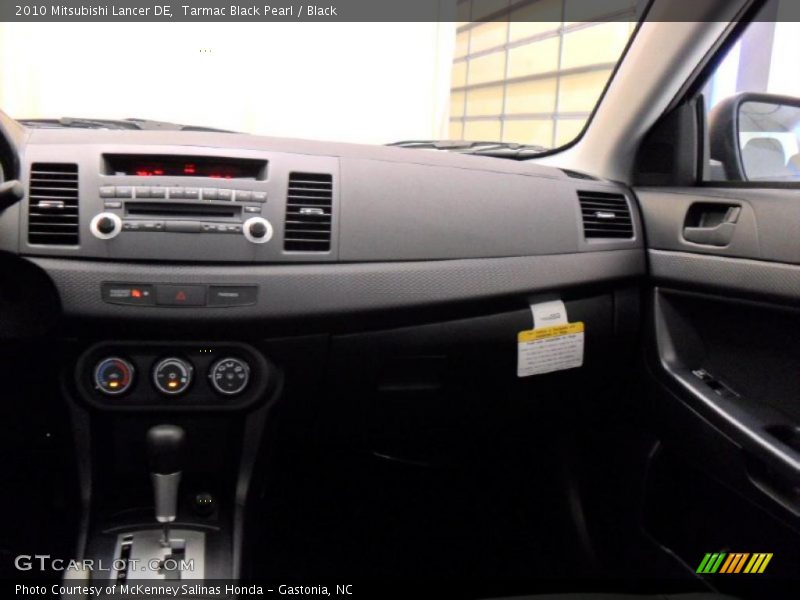 Tarmac Black Pearl / Black 2010 Mitsubishi Lancer DE
