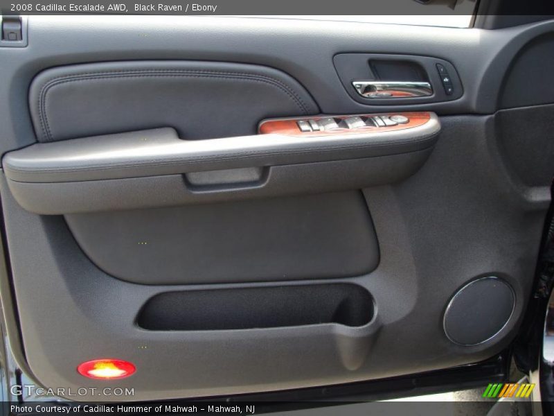 Black Raven / Ebony 2008 Cadillac Escalade AWD