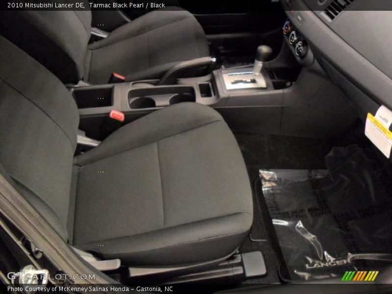 Tarmac Black Pearl / Black 2010 Mitsubishi Lancer DE