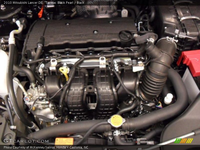 Tarmac Black Pearl / Black 2010 Mitsubishi Lancer DE