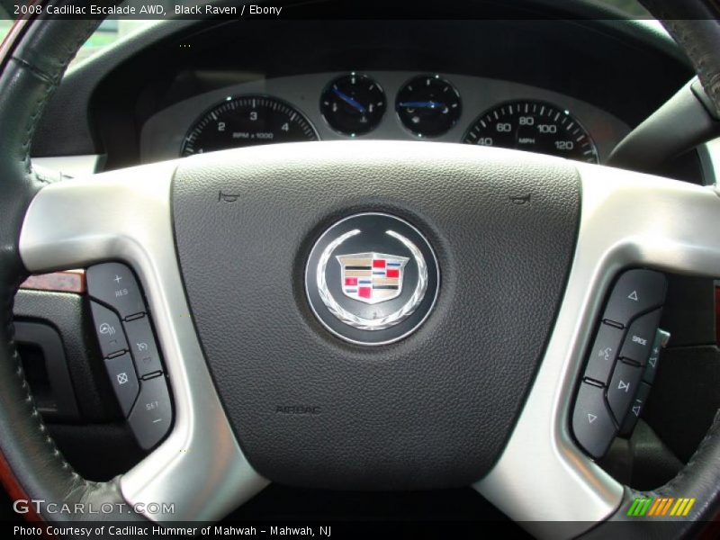Black Raven / Ebony 2008 Cadillac Escalade AWD