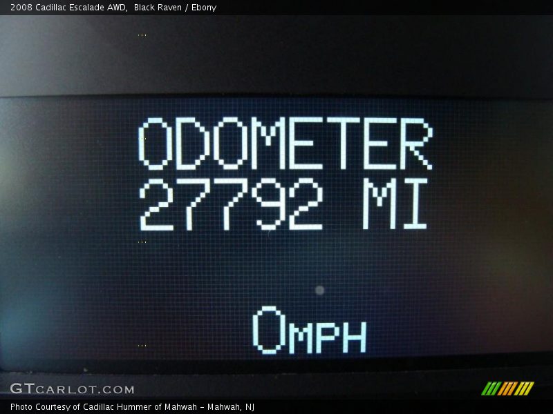 Black Raven / Ebony 2008 Cadillac Escalade AWD