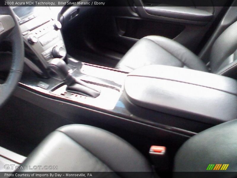 Billet Silver Metallic / Ebony 2008 Acura MDX Technology