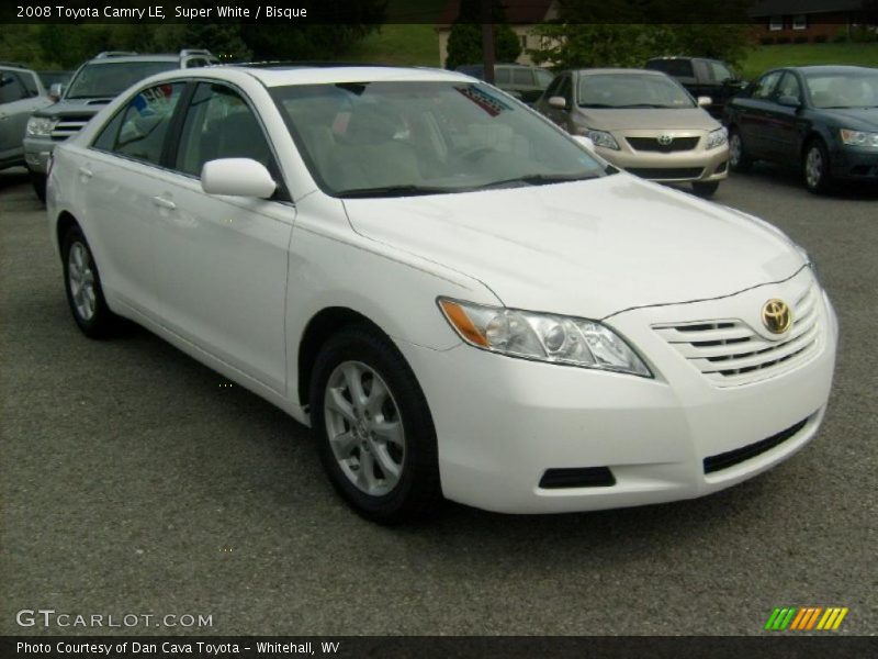 Super White / Bisque 2008 Toyota Camry LE