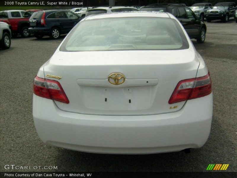 Super White / Bisque 2008 Toyota Camry LE