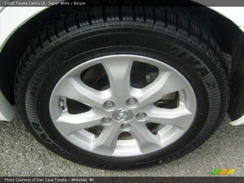 Super White / Bisque 2008 Toyota Camry LE